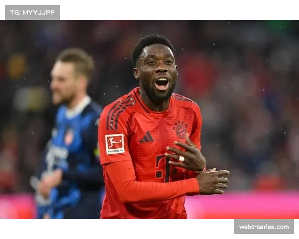 官方：拜仁后卫阿方索·戴维斯因腿筋受伤，确认无缘次回合比赛